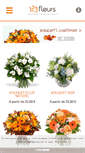Mobile Screenshot of 123fleurs.com